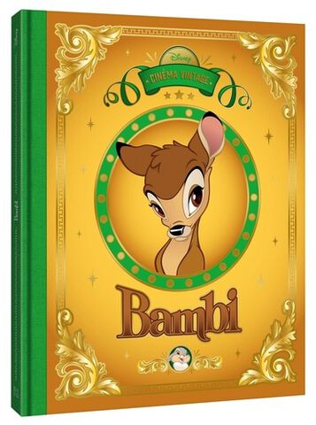 Livre - Disney Classiques - Cinema Vintage - Bambi